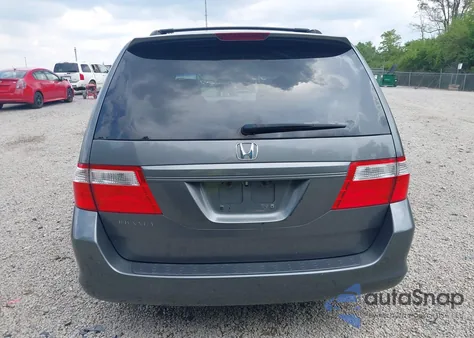 2007 Honda Odyssey Ex-L из США, поврежденный, VIN 5FNRL38737B134384